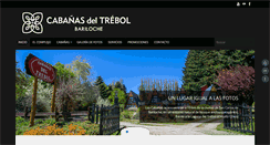Desktop Screenshot of bungalowsdeltrebol.com.ar